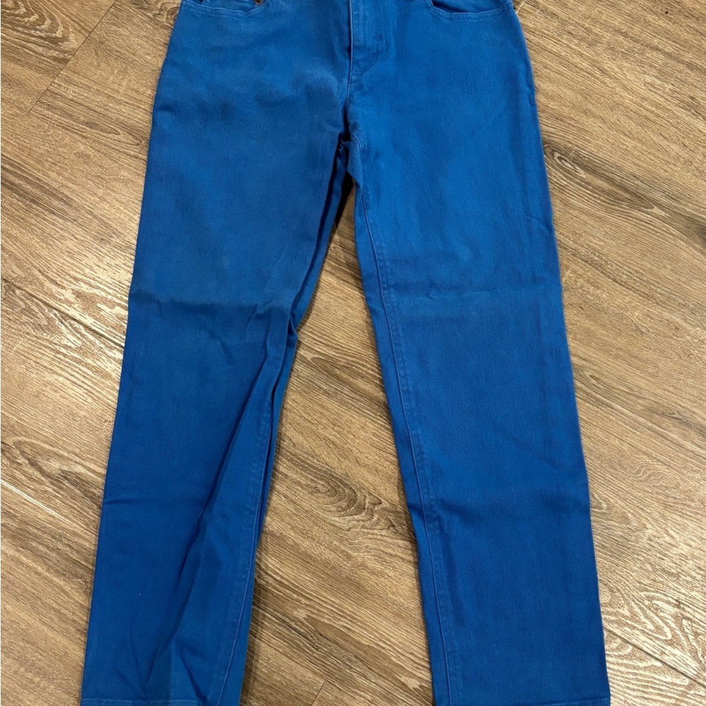 Ralph Lauren Womenโs Cobalt Slim Straight Jeans